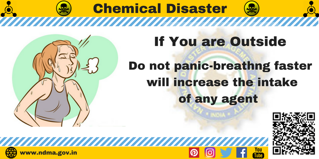 Don’t panic – breathing faster will increase the intake of any agent 